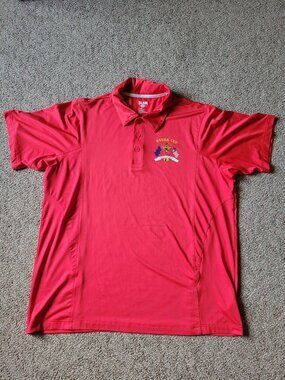 Team 365 Men's Polo XL red Ryder Cup Ashland C.C.